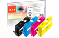 PEACH kompatibilní cartridge HP No. 903, Multi-Pack1x bk,c,m,y, OEM čip