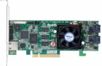 ARECAARC-1216-4I 4-port SAS/SATA (1xSFF8643), 1GB cache, RAID 0/1/1E/10/00/100, PCI-E 3.0 x8,LP