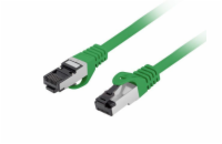 Lanberg PATCHCORD CAT.8.1 S/FTP LSZH CU 5M GREEN FLUKE PASSED