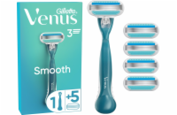 Gillette Venus Smooth strojek + 5 Náhradních hlavic