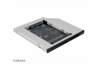 AKASA HDD box  N.Stor S9, 2.5" SATA HDD/SSD do pozice pro optickou mechaniku SATA (výška HDD do 9,5mm)