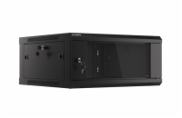 LANBERG RACKOVÁ SKŘÍŇ 19" PRO MONTÁŽ NA STĚNU 4U/600X600 (FLAT PACK) V2 ČERNÁ