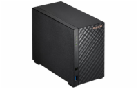Asustor NAS AS1202T 2x 3,5" SATA/ Realtek RTD1619B, Quad Core 1.7 GHz, 1 GB DDR4 RAM, 1x 2.5GLAN, 3x USB3.2 Gen1