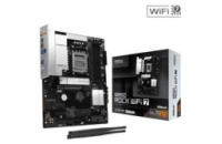 ASRock MB Sc AM5 B850 Rock WiFi 7,  AMD B850, 4xDDR5, 1xHDMI, WiFi, mATX