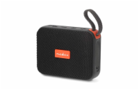 Nedis SPBT0526BK - Bluetooth® Reproduktor | 10 W | Mono | Home / Portable / Venkovní | Černá / Oranžová