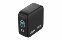 VERBATIM Mini GaN Nabíječka s displejem 100W, 2xUSB-C, 1xUSB-A, šedá