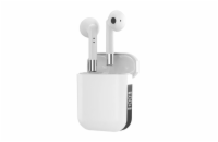 Bezdrátová TWS sluchátka AP19 – bílá Bezdrátová TWS sluchátka AP19 nabídnou HiFi stereo zvuk, Bluetooth 5.3 a kompaktní design. Díky displeji baterie, stabilnímu připojení a jednoduchému použití jsou