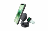 Belkin UltraCharge PRO Qi2 25W 2v1 Magnetická nabíječka pro iPhone/Apple Watch/Airpods, tmavě šedá