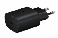 Samsung Cestovní Nabíječka 25W (Bulk) - černá Samsung 25W USB-C nabíječka nabídne Super Fast Charging, Power Delivery a kompaktní design. Díky rychlému a bezpečnému nabíjení je ideální pro každodenní