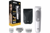 Braun BG5550 tělový zastřihovač, SkinGuard pro citlivou pokožku, 100 min provozu, 100% vodotěsný, nástavce