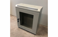 10" rack jednodílný 9U/140 DATACOM Šedý Skl. dv.