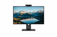 Lenovo LCD T27Q-40 27" IPS WLED/2560×1440/6ms/350nits/MC60 kamera/1xHDMI/DP/4xUSB/Pivot/Černá