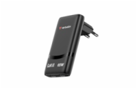 VERBATIM GaN Nabíječka Fold  n  Go 65W, 2xUSB-C, černá