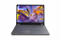 Notebook Lenovo ThinkPad P16 G1  Notebook - 16 palců, 32 GB, Intel Core I7-12850HX 2.10 GHz, Numerická klávesnice, 512 GB NVMe SSD, Windows 11 Pro, 1920 x 1200 px, Intel UHD Graphics 770 + nVIDIA RTX