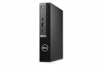 Počítač Dell OptiPlex 5000 Micro  Počítač - 8 GB, Intel Core i3-12300T 2.30 GHz, 256 GB NVMe SSD, Windows 11 Pro, Intel UHD Graphics 730, Bluetooth