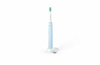 Philips Sonicare 2100 HX3651/12 sonický zubní kartáček, světle modrý, SmarTimer, QuadPacer, 14denní výdrž