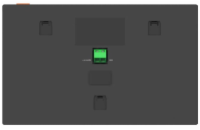 EZVIZ chytrý domácí interkom EP7/ Wi-Fi/ 2K/ 7" dotykový monitor/ videotelefon/ bezdrátový zvonek/ IP65/ černo-stříbrný