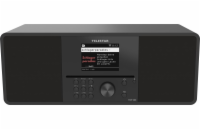 Telestar TOP300 stereo internetové rádio CD/DAB+/Wi-Fi/BT/USB, Černá