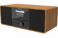 Telestar TOP300 stereo internetové rádio CD/DAB+/Wi-Fi/BT/USB, dřevo