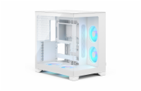 Fractal Pop 2 Vision/Midi Tower/Transpar./Bílá