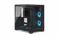 Fractal Pop 2 Vision/Midi Tower/Transpar./Černá