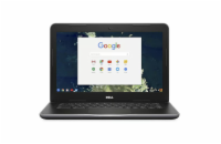 Notebook Dell Chromebook 13 3380  Notebook - 13,3 palců, 4 GB, Intel Celeron 3855U 1.60 GHz, 16 GB eMMC, Chrome OS, 1366 x 768 px, Intel UHD Graphics 600, Bluetooth, WIFI, Webkamera