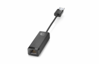 HP USB 3.0 Gigabit RJ45 síťový adaptér G2 Kompaktní HP USB 3.0 na Gigabit RJ45 adaptér G2 umožňuje rychlé a stabilní kabelové síťové připojení přes USB port. Ideální pro notebooky bez integrovaného L