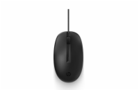 HP 125 drátová USB myš 1200 DPI – černá Klasická drátová USB myš HP 125 nabízí přesný optický senzor s rozlišením 1200 DPI, pohodlný symetrický tvar a jednoduché připojení Plug & Play bez instalace o
