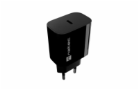 Universální nabíječka Natec RIBERA 20W, 1X USB-C, černá