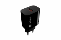 Universální nabíječka Natec RIBERA 18W, 1X USB-A,černá