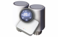 XTENDLAN THL03 Tuya chytrý set brána Zigbee + 2x termostatická hlavice displej nahoře
