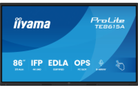 86" iiyama TE8615A-B2AG:IPS, 4K,EDLA,NFC