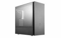 Cooler Master case Silencio S600 Tempered Glass, ATX, Mid Tower, černá, bez zdroje