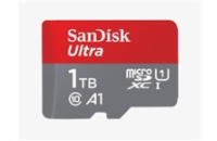 SanDisk Micro SDXC karta 1TB Ultra (150 MB/s, A1 Class 10 UHS-I) + adaptér