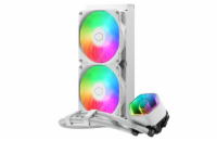 Cooler Master vodní chladič MasterLiquid 240 Core II, 2x240mm, LGA1851, AM5, bílá