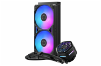 Cooler Master vodní chladič MasterLiquid Atmos II VRM 240, 2x120mm, LGA1851, AM5, černá