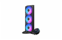 Cooler Master vodní chladič MasterLiquid Atmos II LCD 360, 3x120mm, LGA1851, AM5, černá
