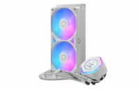 Cooler Master vodní chladič MasterLiquid Atmos II LCD 240, 2x120mm, LGA1851, AM5, bílá