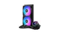 Cooler Master vodní chladič MasterLiquid Core Nex 240, 2x120mm, LGA1851, AM5, černá