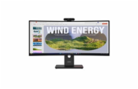 LENOVO LCD T34WD-40+MC60 - 34",VA,21:9,3440x1440,120Hz,300cd/m2,3000:1,4ms,HDMI,DP,USBHub,USB-C(100W PD),RJ45,Nákl,Zdvih