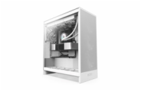 BAZAR - NZXT skříň H7 Flow edition / ATX / 3x 120 mm fan / USB-C / 2x USB / prosklená bočnice / mesh panel / bílá - Pošk