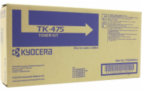 Kyocera toner TK-475 na 15 000 A4 (při 6% pokrytí), pro FS-6525mfp, 6530mfp, 6025mfp, 6030mfp