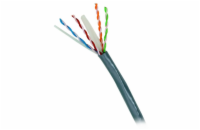 Datacom 1382 UTP, drát, cat6, 100m DATACOM UTP drát CAT6 PVC,Eca 100m šedý