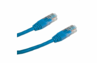 DATACOM patch cord UTP cat5e 10M modrý