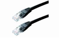 DATACOM Patch kabel UTP CAT6 0,25m černý
