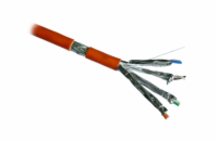 DATACOM S/FTP drát CAT7  LSOH  500m cívka oranžový