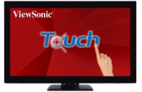 Viewsonic TD2760 27" dotykový VA/1920x1080/50M:1/3000:1/300cd/VGA/DP/3xUSB/Polohovatelný/Repro/VESA