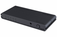 Premiumcord KHSWIT41D PremiumCord HDMI switch 4:1 s podporou rozlišení 4Kx2K@60Hz, 1080P, HDR, s ovládáním tlačítkem a dálkovým ovladačem