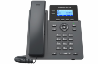 Grandstream GRP2602P/ VoIP telefon/ 2,21" podsvícený grafický display/ 4x SIP/ 2x LAN/ PoE, GDMS
