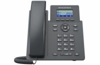 Grandstream GRP2601P/ VoIP telefon/ 2,21" grafický barevný display/ 2x SIP/ 2x LAN/ PoE